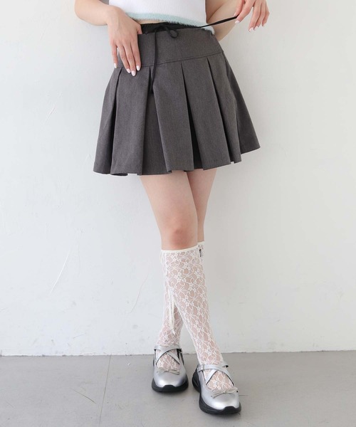 nomnom（ノムノム）の「【nomnom】ダブルウエストレイヤードペチパンツ（その他パンツ・レディース・ピンク/ブラック/サックスブルー/オフホワイト・FREE）」の17枚目の写真