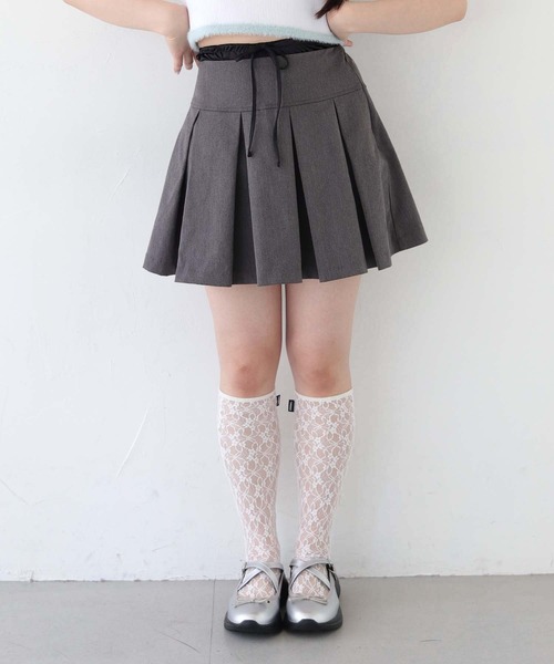 nomnom（ノムノム）の「【nomnom】ダブルウエストレイヤードペチパンツ（その他パンツ・レディース・ピンク/ブラック/サックスブルー/オフホワイト・FREE）」の15枚目の写真