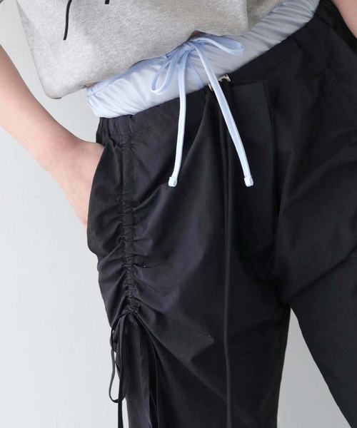 nomnom（ノムノム）の「【nomnom】ダブルウエストレイヤードペチパンツ（その他パンツ・レディース・ピンク/ブラック/サックスブルー/オフホワイト・FREE）」の22枚目の写真