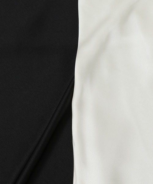 3.3 Field Trip （3.3フィールドトリップ）の「3.3 Field Trip／サテンスカート 2114008（スカート・レディース・クリーム/ブラック・MEDIUM）」の21枚目の写真