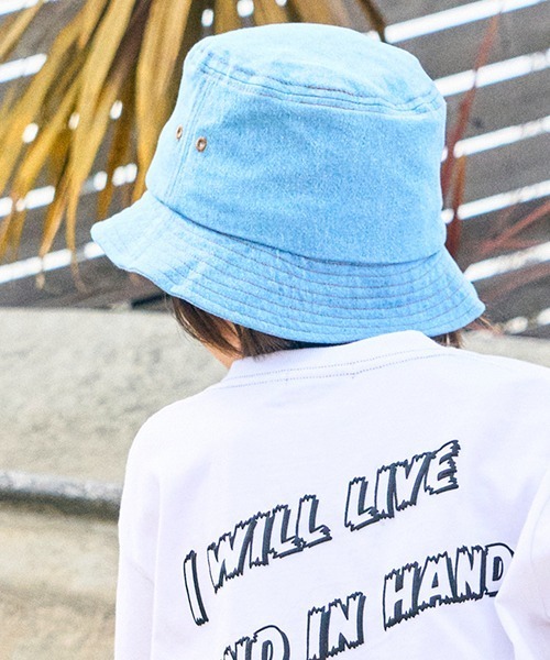 XLARGE KIDS（エクストララージキッズ）の「スランテッドOGゴリラデニムハット（ハット・キッズ・ブルー/ライトブルー・S(48-52cm)/M(52-56cm)）」の20枚目の写真