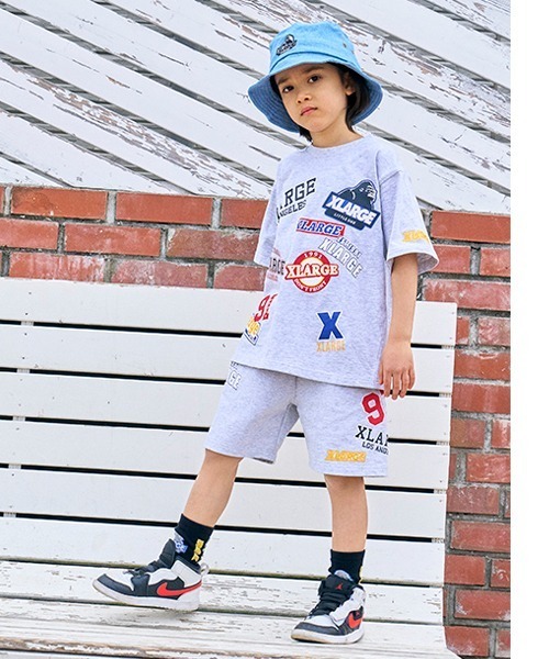 XLARGE KIDS（エクストララージキッズ）の「スランテッドOGゴリラデニムハット（ハット・キッズ・ブルー/ライトブルー・S(48-52cm)/M(52-56cm)）」の22枚目の写真