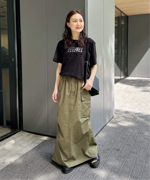 JOINT WORKS（ジョイントワークス）の「■≪追加2≫ミニリップカーゴマキシスカート（スカート・レディース・カーキ/ブラック/グレー・MEDIUM/SMALL）」の16枚目の写真