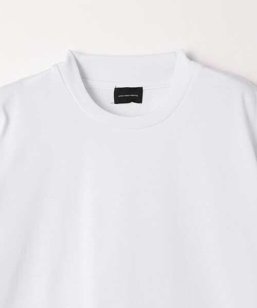 green label relaxing(グリーンレーベルリラクシング)の「【WEB限定】JUSTFIT ジャケインT Tシャツ -吸水速乾・抗菌-(Tシャツ/カットソー・メンズ・ホワイト/ブラック/ライトグレー・L/M/S/XL)」の6枚目の写真