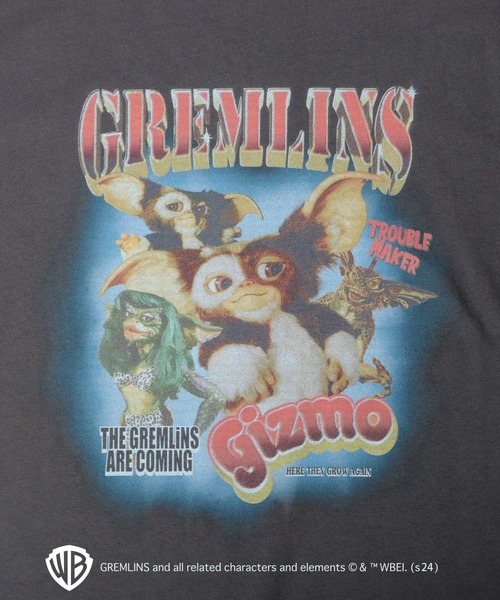 GREMRINS グレムリン 古着風 ギズモ プリント ビッグシルエット