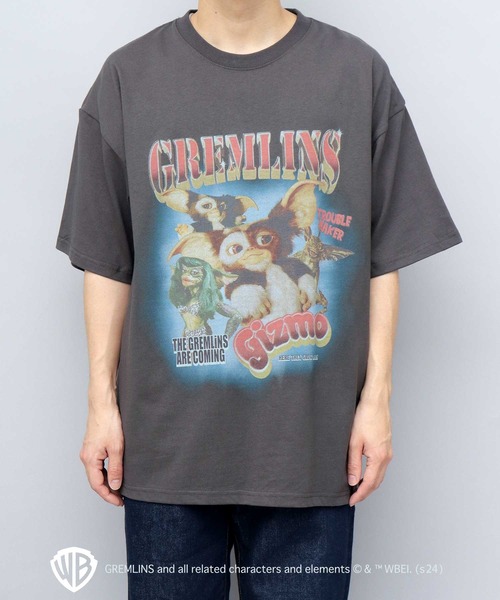 A.M.S.（エーエムエス）の「GREMRINS グレムリン 古着風 ギズモ プリント ビッグシルエット Tシャツ（Tシャツ/カットソー・メンズ・ブラック系その他/ブラック/ブラック系その他2/ブラック系その他3/ブラック系その他4・M/L/XL）」の10枚目の写真