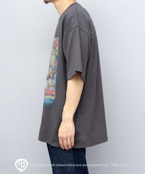 A.M.S.（エーエムエス）の「GREMRINS グレムリン 古着風 ギズモ プリント ビッグシルエット Tシャツ（Tシャツ/カットソー・メンズ・ブラック系その他/ブラック/ブラック系その他2/ブラック系その他3/ブラック系その他4・M/L/XL）」の11枚目の写真