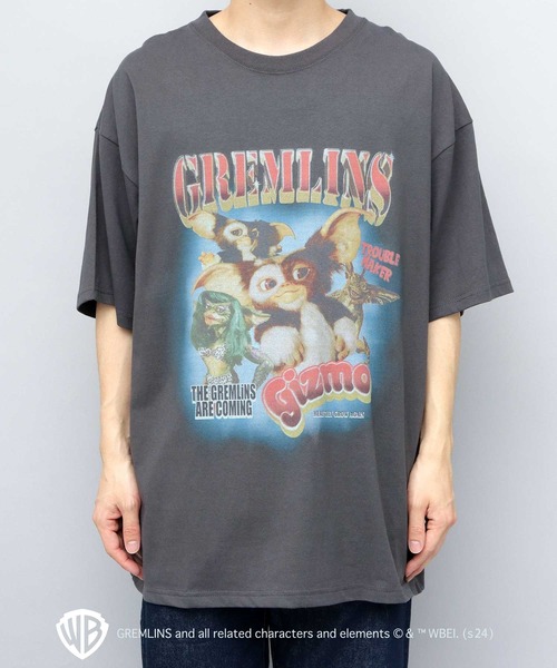 グレムリン　Tシャツ 2枚セット　タグ付き新品　ブラックL ライトグレーM グレムリン Tシャツ Lサイズ 2枚 タグ付き新品 即日発送