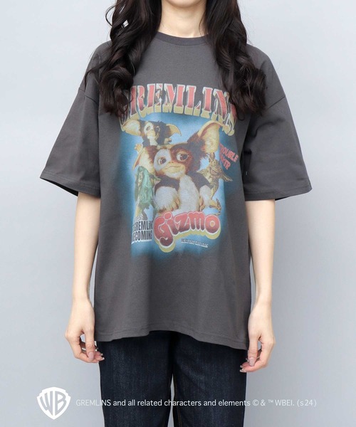 A.M.S.（エーエムエス）の「GREMRINS グレムリン 古着風 ギズモ プリント ビッグシルエット Tシャツ（Tシャツ/カットソー・メンズ・ブラック系その他/ブラック/ブラック系その他2/ブラック系その他3/ブラック系その他4・M/L/XL）」の14枚目の写真