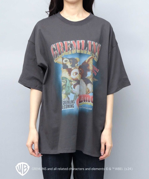 A.M.S.（エーエムエス）の「GREMRINS グレムリン 古着風 ギズモ プリント ビッグシルエット Tシャツ（Tシャツ/カットソー・メンズ・ブラック系その他/ブラック/ブラック系その他2/ブラック系その他3/ブラック系その他4・M/L/XL）」の16枚目の写真