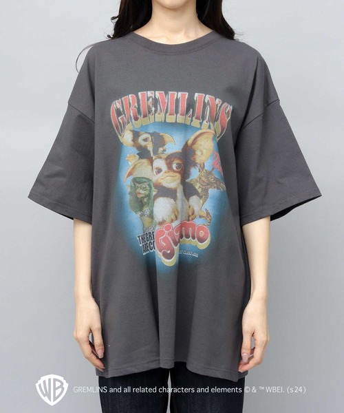 A.M.S.（エーエムエス）の「GREMRINS グレムリン 古着風 ギズモ プリント ビッグシルエット Tシャツ（Tシャツ/カットソー・メンズ・ブラック系その他/ブラック/ブラック系その他2/ブラック系その他3/ブラック系その他4・M/L/XL）」の18枚目の写真