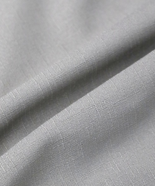 【セール】linen like open collar shirt/リネンライク オープンカラー シャツ/半袖シャツ（シャツ/ブラウス）｜Starting Over（スターティングオーバー）