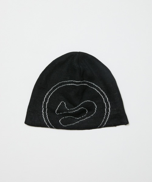 BAL(バル)の「【BAL(バル)/2024秋冬】BIG LOGO SOFT BEANIE HAT(ニットキャップ/ビーニー・メンズ・パープル/ブルー/ブラック・FREE)」の4枚目の写真