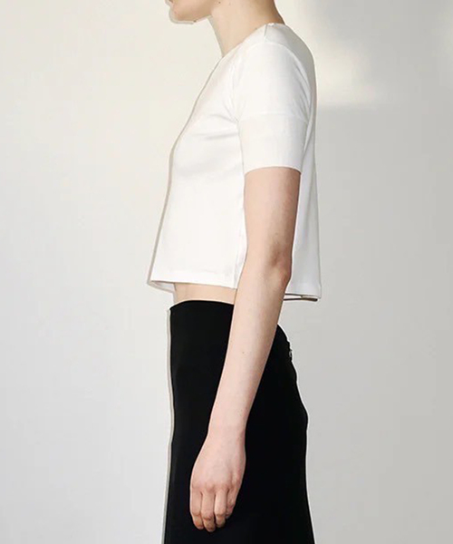 PAN(パン)の「【PAN/パン】puff tee by YO(Tシャツ/カットソー・レディース・ブラック/ホワイト・FREE)」の1枚目の写真