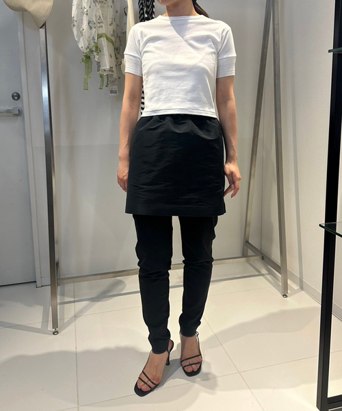 PAN(パン)の「【PAN/パン】puff tee by YO(Tシャツ/カットソー・レディース・ブラック/ホワイト・FREE)」の14枚目の写真