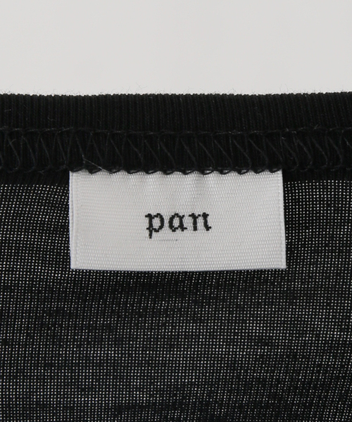 PAN(パン)の「【PAN/パン】puff tee by YO(Tシャツ/カットソー・レディース・ブラック/ホワイト・FREE)」の8枚目の写真