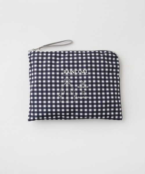 Afternoon Tea(アフタヌーンティー)の「テントラインレインコート(レインコート/ポンチョ・レディース・グレー/ベージュ/ネイビー・MEDIUM)」の4枚目の写真