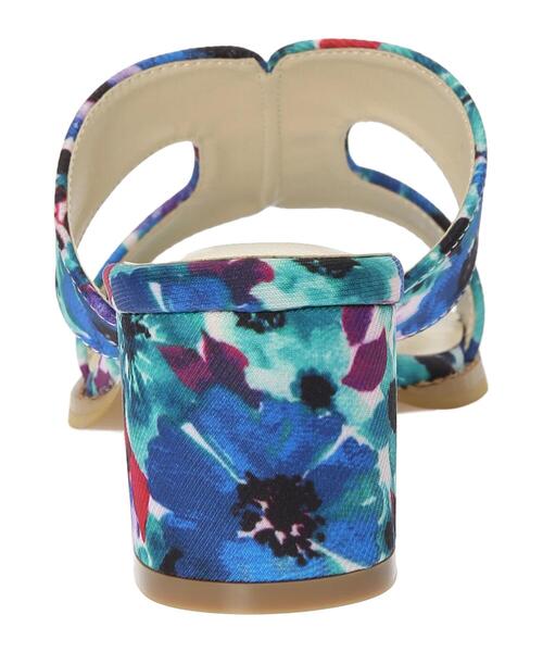 Te chichi(テチチ)の「花柄/無地カットアウトサンダル(サンダル・レディース・ブラック/ブルー・37/38)」の4枚目の写真