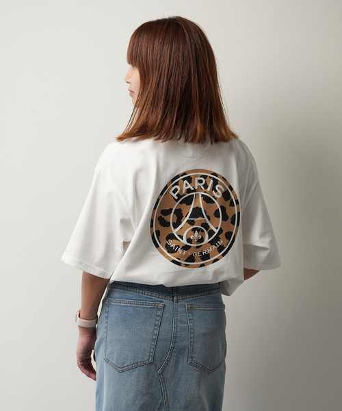 PARIS SAINT-GERMAIN(パリサンジェルマン)の「追加【Paris Saint-Germain / パリ・サン=ジェルマン】 JP LEOPARD TSH(Tシャツ/カットソー・メンズ・ブラック/ホワイト・MEDIUM/LARGE/X-LARGE/SMALL)」の2枚目の写真