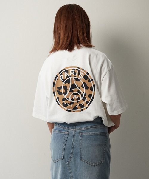 PARIS SAINT-GERMAIN(パリサンジェルマン)の「追加【Paris Saint-Germain / パリ・サン=ジェルマン】 JP LEOPARD TSH(Tシャツ/カットソー・メンズ・ブラック/ホワイト・MEDIUM/LARGE/X-LARGE/SMALL)」の6枚目の写真