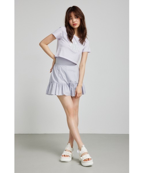 rienda（リエンダ）の「R-ポイントTシャツ 春服（Tシャツ/カットソー・レディース・ライトパープル/ホワイト/ブラック・FREE）」の17枚目の写真