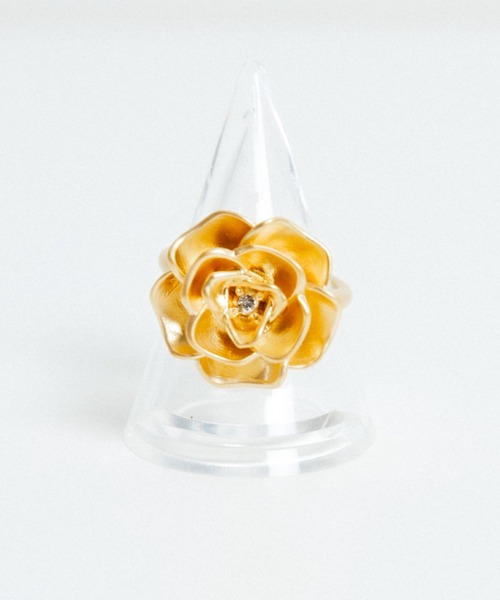 whim(ウィム)の「【NEW】Rose Ring(リング・レディース・ゴールド/シルバー・#9/#13)」の5枚目の写真