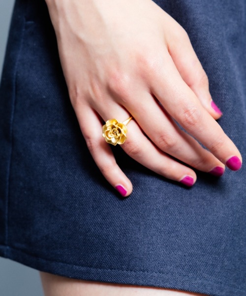 whim(ウィム)の「【NEW】Rose Ring(リング・レディース・ゴールド/シルバー・#9/#13)」の12枚目の写真