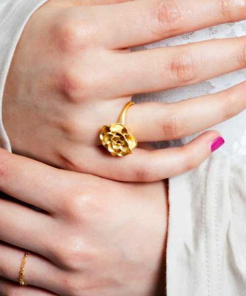 whim(ウィム)の「【NEW】Rose Ring(リング・レディース・ゴールド/シルバー・#9/#13)」の14枚目の写真