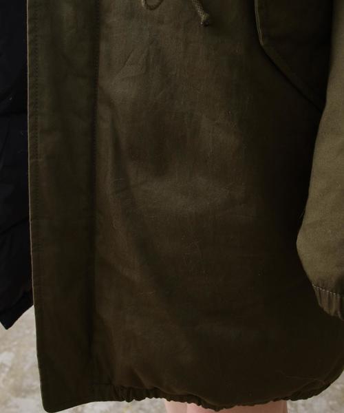 coen（コーエン）の「4WAY中綿リバーシブルモッズコート◆（モッズコート・レディース・ブラック/ベージュ/オリーブ・LARGE/MEDIUM）」の10枚目の写真