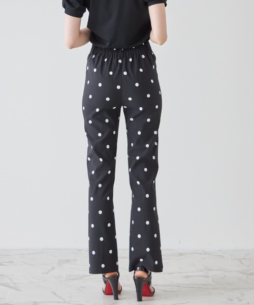 tocco closet(トッコ クローゼット)の「サイドスリット入りドット柄ストレッチパンツ(その他パンツ・レディース・ドット/その他・M)」の21枚目の写真