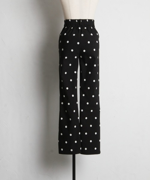 tocco closet(トッコ クローゼット)の「サイドスリット入りドット柄ストレッチパンツ(その他パンツ・レディース・ドット/その他・M)」の11枚目の写真