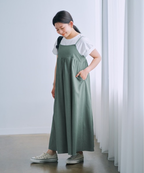 未使用　cohina カットアウトライトスウェットロンT　Sサイズ カットアウトライトスウェットロンT | 小柄・低身長女性向け