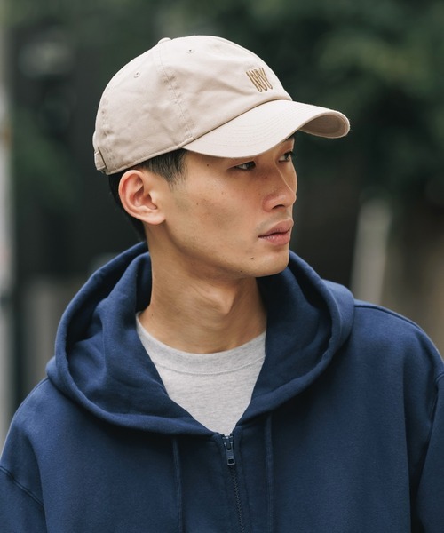 ROOPTOKYO（ループトウキョウ）の「RTオリジナルアイテム  コットンツイル 6キャップ ワンポイントロゴ（キャップ・メンズ・ベージュ系1/ブラック系2/ベージュ系2/ブラック系1・FREE）」の2枚目の写真