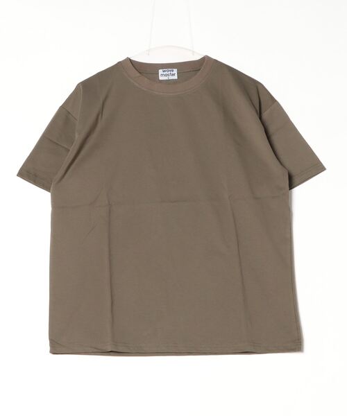 FUNALIVE(ファンアライブ)の「持続冷感 ワイド 無地 Tシャツ(Tシャツ/カットソー・メンズ・カーキ/ベージュ/ネイビー/ブラック・LL/L/M)」の6枚目の写真