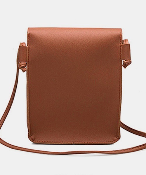 Miniministore（ミニミニストア）の「スマホバッグ レディース レザー（ショルダーバッグ・レディース・ブラック/ピンク/ワインレッド/キャメル/ライトグレー・FREE）」の8枚目の写真