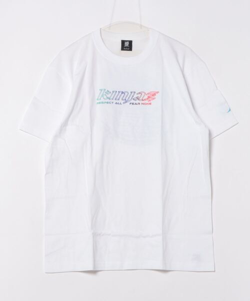 B.I.D.(ビーアイディー)の「《KINJAZ》Graphic T(Tシャツ/カットソー・メンズ・ブラック/ホワイト・LARGE/MEDIUM)」の1枚目の写真
