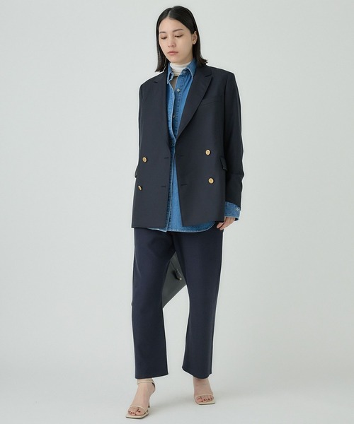 Chaos（カオス）の「Chaos(カオス)/◆WHY NOT NOW◆ウォーレンデニムシャツ（シャツ/ブラウス・レディース・ライトブルー・FREE）」の19枚目の写真