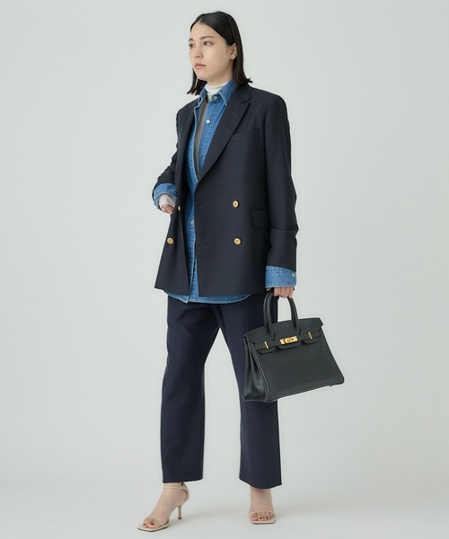 Chaos（カオス）の「Chaos(カオス)/◆WHY NOT NOW◆ウォーレンデニムシャツ（シャツ/ブラウス・レディース・ライトブルー・FREE）」の18枚目の写真