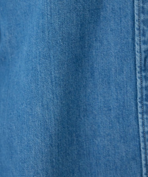 Chaos（カオス）の「Chaos(カオス)/◆WHY NOT NOW◆ウォーレンデニムシャツ（シャツ/ブラウス・レディース・ライトブルー・FREE）」の2枚目の写真