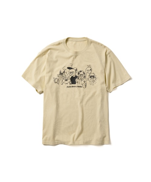 ZOZOVILLA(ゾゾヴィラ)の「ONE TEE COLLECTION vol.1 YUSUKE HANAI (BROWN)(Tシャツ/カットソー・メンズ・ベージュ/ブラウン/グレー系その他/ブラウン系その他/ホワイト系その他2/ブラウン系その他3・SMALL/MEDIUM/LARGE/X-LARGE/XX-LARGE/X-SMALL)」の5枚目の写真