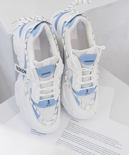 セール】厚底ダッドスニーカー（スニーカー）｜madrepadre