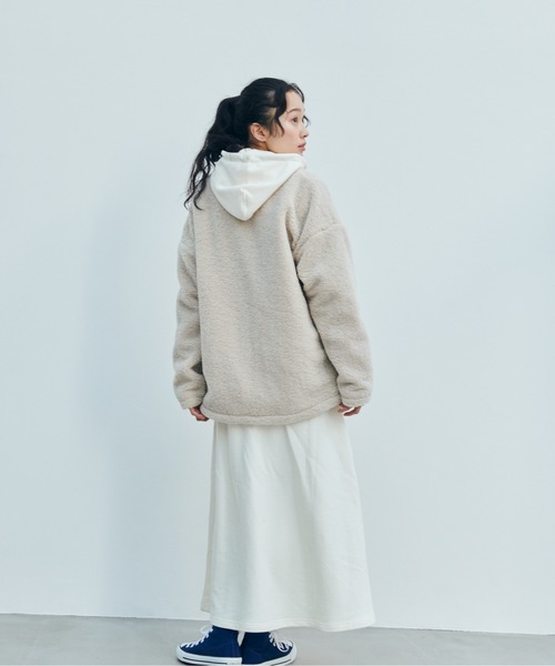 アイボリー ノーカラージャケット フリース フリース ノーカラージャケット（ノーカラージャケット）｜KELTY