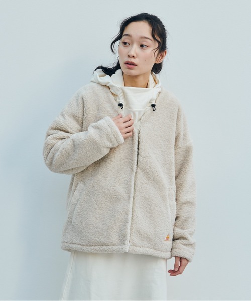 フリース ノーカラージャケット（ノーカラージャケット）｜KELTY