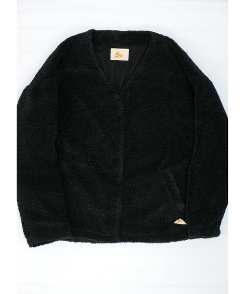 フリース ノーカラージャケット（ノーカラージャケット）｜KELTY