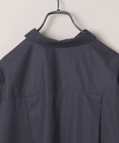 JEANASIS（ジーナシス）の「コットンワイドBIG ZIPシャツLS/150148