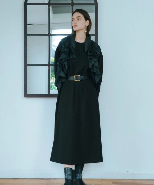 YECCA VECCA(イェッカヴェッカ)の「ラッフルドローストリングベルト(ベルト・レディース・ブラック・FREE)」の12枚目の写真