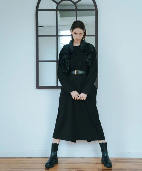 YECCA VECCA(イェッカヴェッカ)の「ラッフルドローストリングベルト(ベルト・レディース・ブラック・FREE)」の13枚目の写真