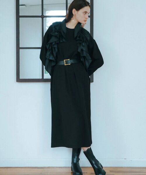 YECCA VECCA(イェッカヴェッカ)の「ラッフルドローストリングベルト(ベルト・レディース・ブラック・FREE)」の16枚目の写真