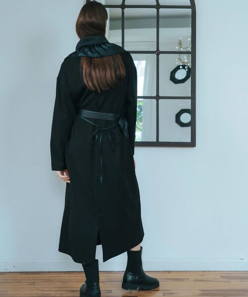 YECCA VECCA(イェッカヴェッカ)の「ラッフルドローストリングベルト(ベルト・レディース・ブラック・FREE)」の4枚目の写真