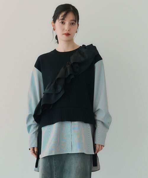 YECCA VECCA(イェッカヴェッカ)の「ラッフルドローストリングベルト(ベルト・レディース・ブラック・FREE)」の20枚目の写真